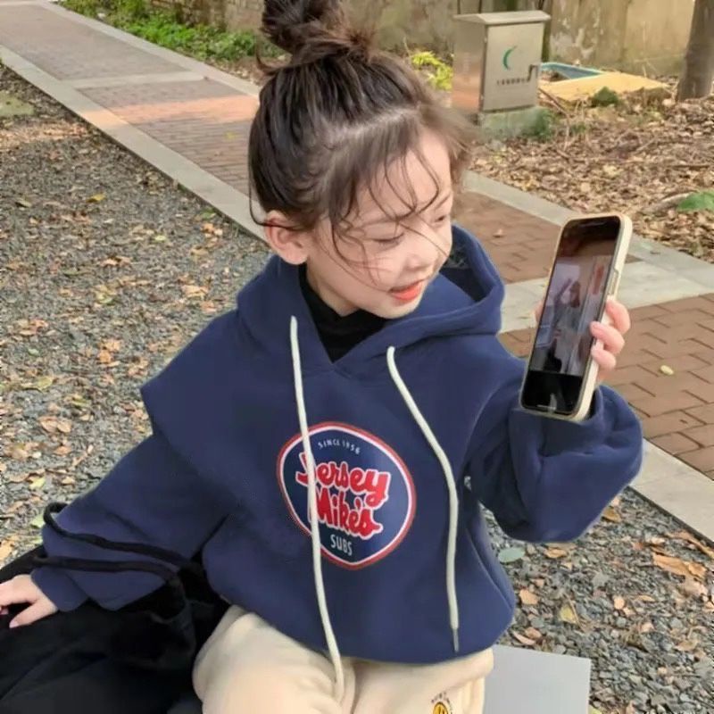 Áo hoodie phong cách Hàn Quốc cho bé