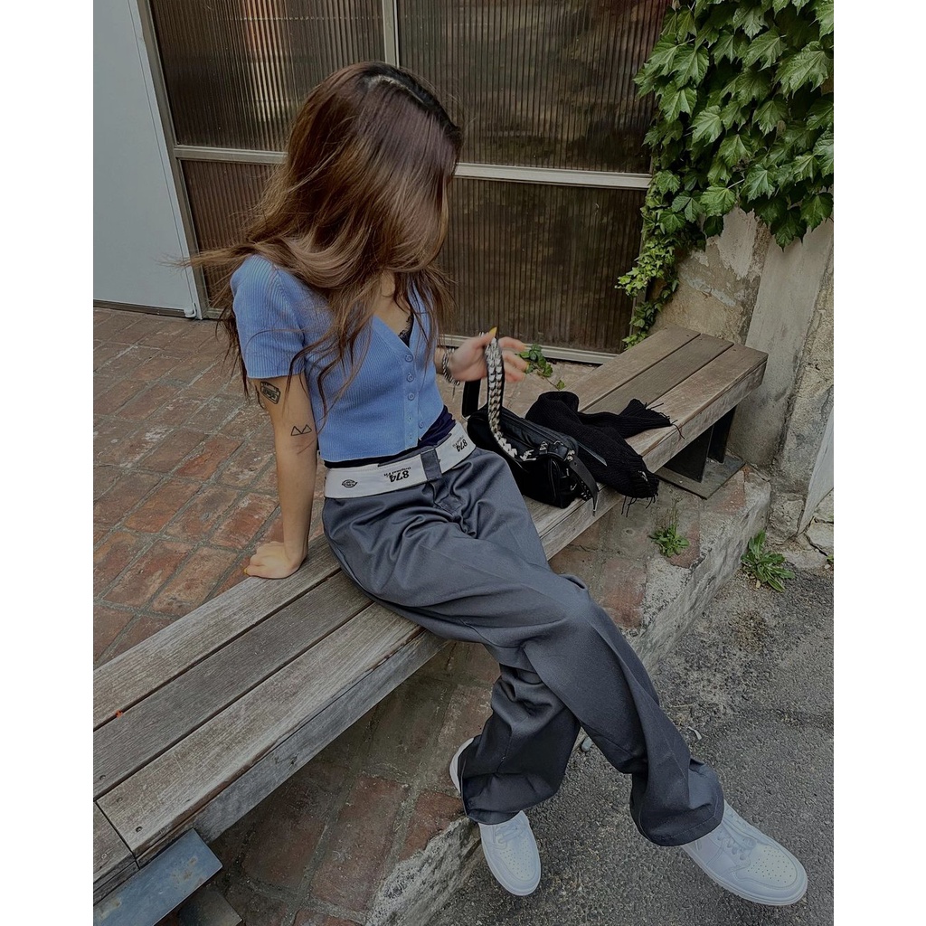Quần dickies nam nữ 874 form xuông hot trend.