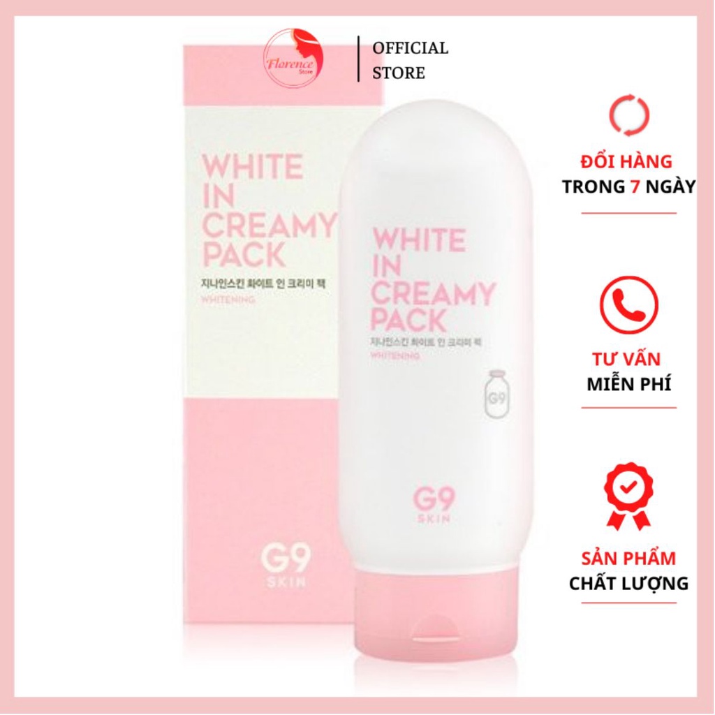 KEM DƯỠNG THỂ TRẮNG DA /Kem Ủ Trắng Da Toàn Thân G9-Skin White In Creamy Pack Whitening 200ml