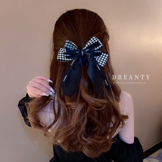 Dây Buộc Tóc Thắt Nơ Ruy Băng Đơn Giản Thời Trang Kiểu Pháp Cổ Điển Mới