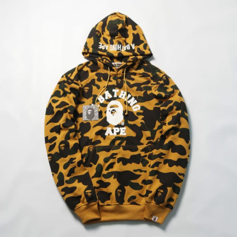 Áo Hoodie Bape Họa Tiết Rằn Ri Chất Lượng Cao