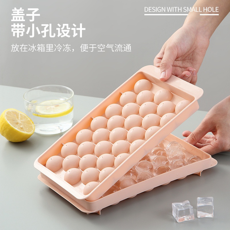Khay làm đá lạnh viên sáng tạo thiết kế thủ công tiện dụng