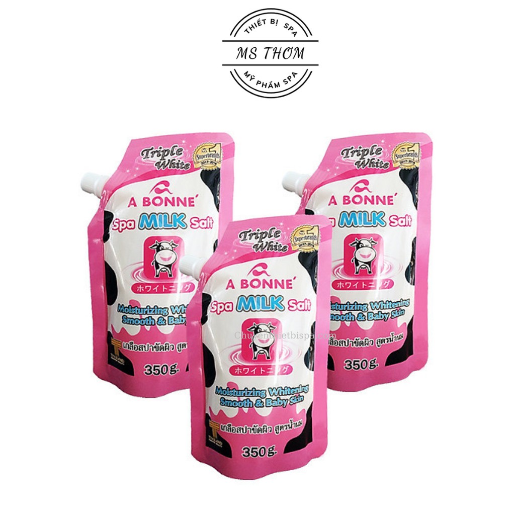 Muối tắm sữa bò tẩy tế bào chết Abonne Thái Lan 350g | BigBuy360 - bigbuy360.vn