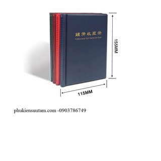 Album đựng tiền xu mini 120 ngăn không dùng Holder (KO CÓ SẴN XU BÊN TRONG) - PHUKIENSUUTAM - ABTX120