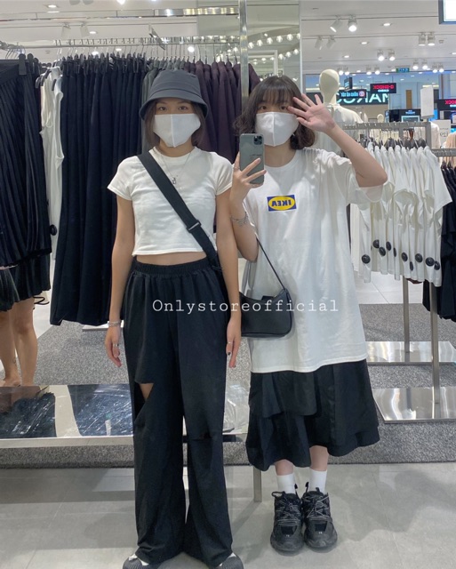 Áo croptop trắng vải thun tăm bó, nhận hàng có vấn đề liên hệ shop trước khi đánh giá