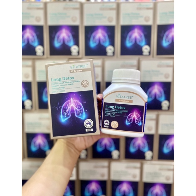 VIÊN HỖ TRỢ PHỔI LUNG DETOX VITATREE