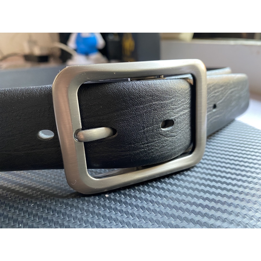 Thắt lưng nam da bò thật khóa kim - Dây nịt lưng da thật cao cấp bản to - Tặng kèm hộp giấy cao cấp