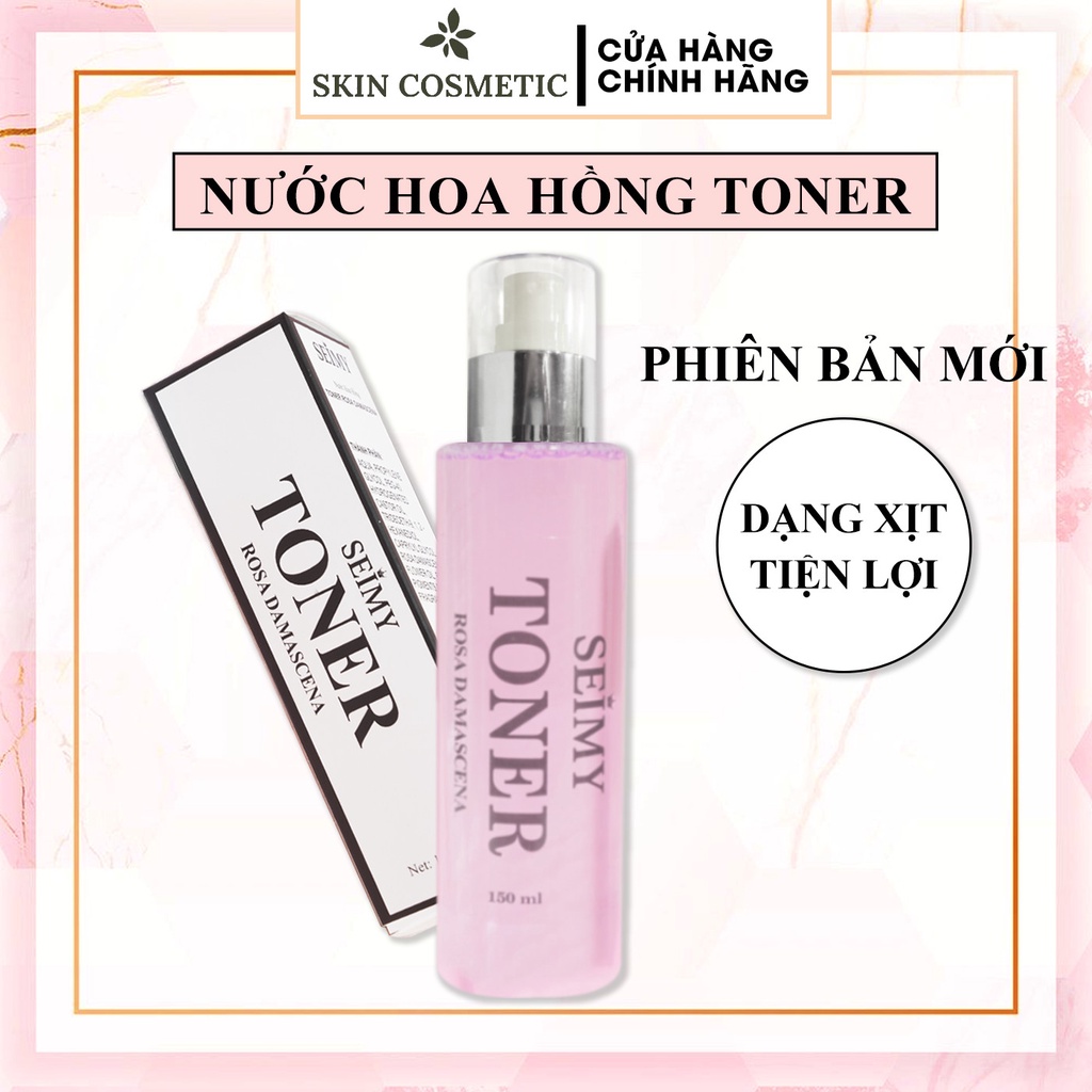 Nước hoa hồng toner SEIMY giúp căng bóng, mềm mịn cho da