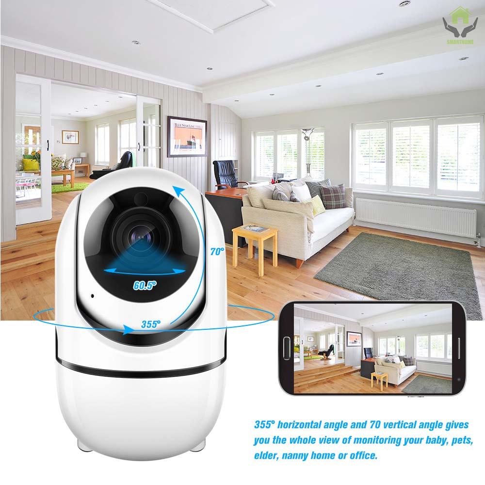 Home Indoor Security Camera 1080P HD Wireless WiFi Surveillance Camera with Night Vision,Motion Detection,Remote Access,Two-way Audio