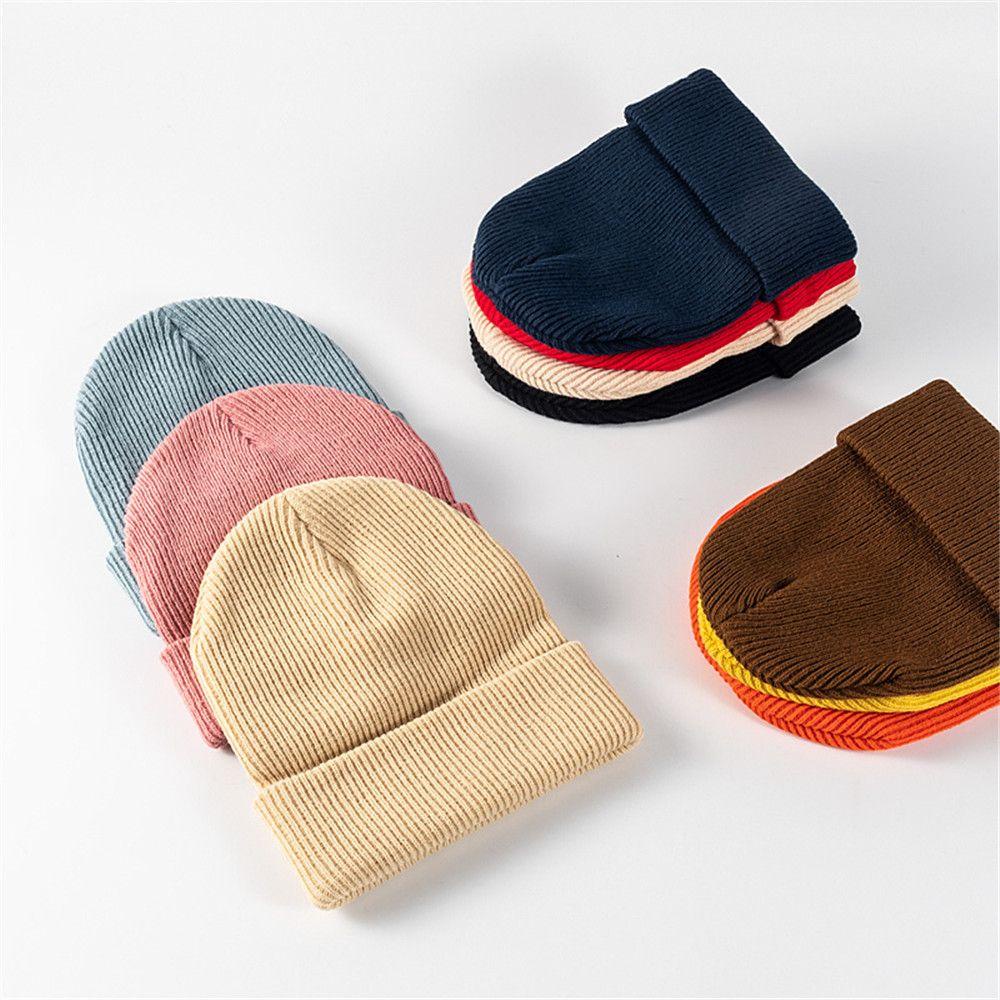 Mũ Len Beanie Giữ Ấm Mùa Đông Cho Nam Nữ