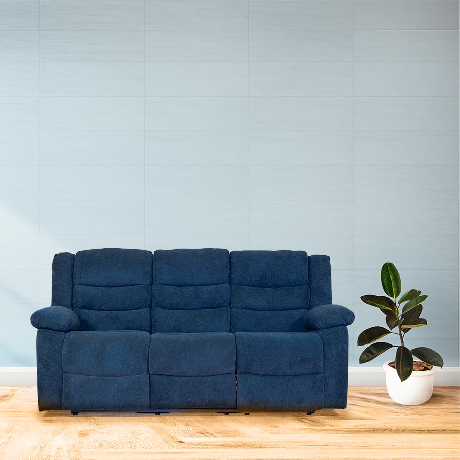 Ghế Sofa Đa Năng 3 Ghế Màu Xanh Thư Giãn Thoải Mái Pierre Cardin