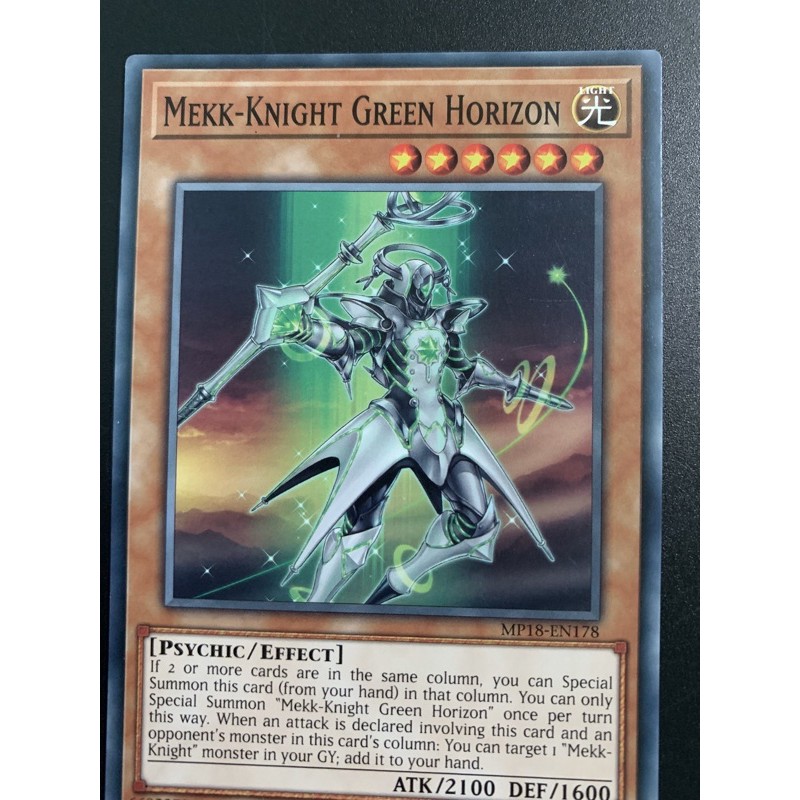bài yugioh:mekk-knight green horizon