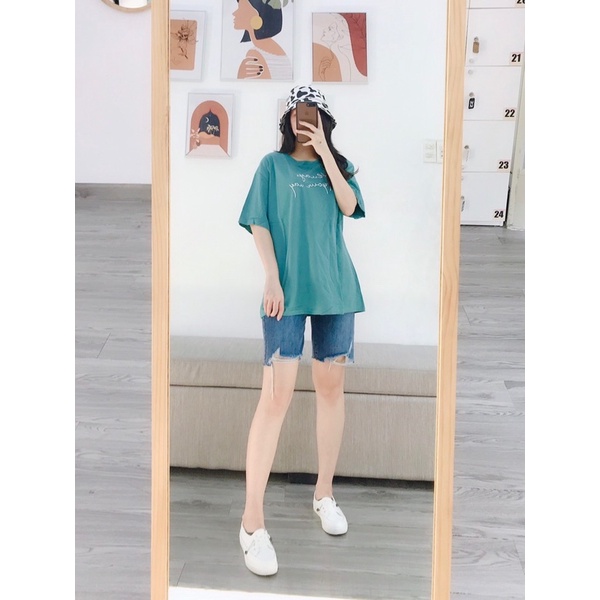 Áo Thun Always Your Way Form To Rộng HB103 Hàng Quảng Châu Thun Khô Mỏng Mát