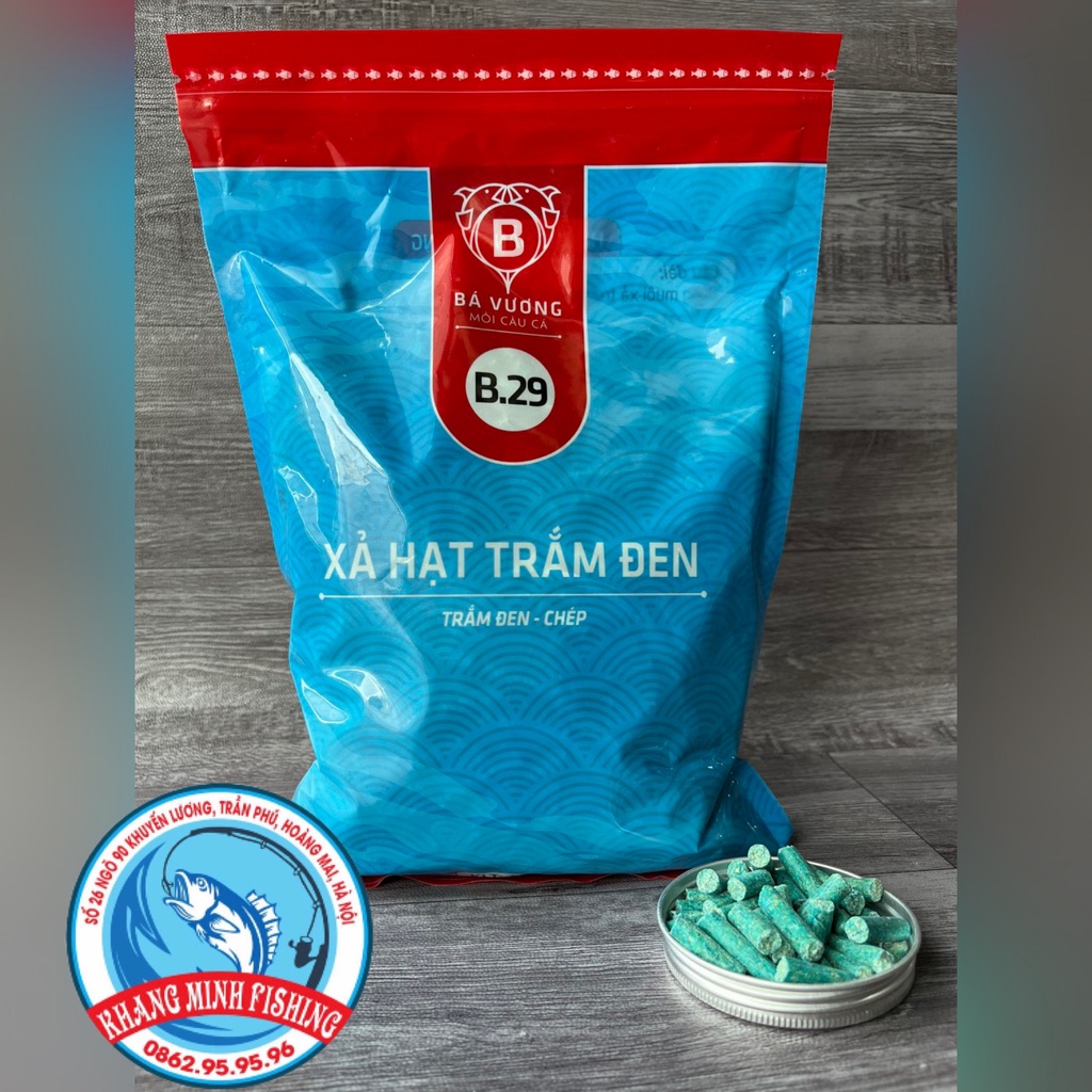 Xả hạt trắm đen B29 Bá Vương