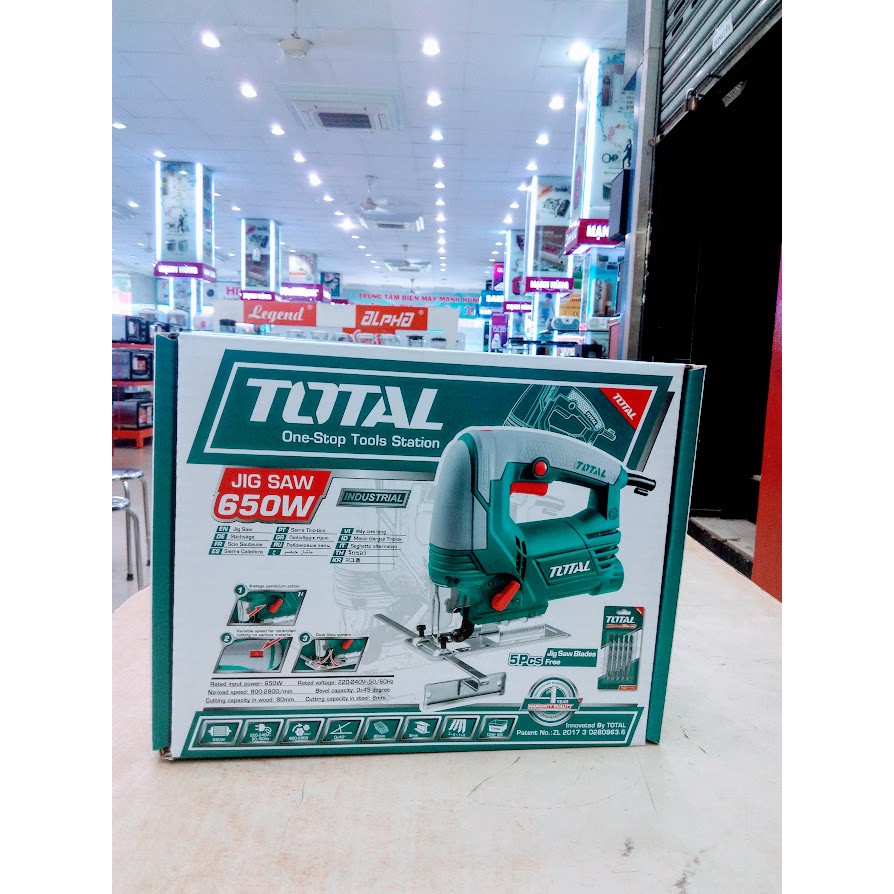 Máy cưa lọng TOTAL TS206806 650w