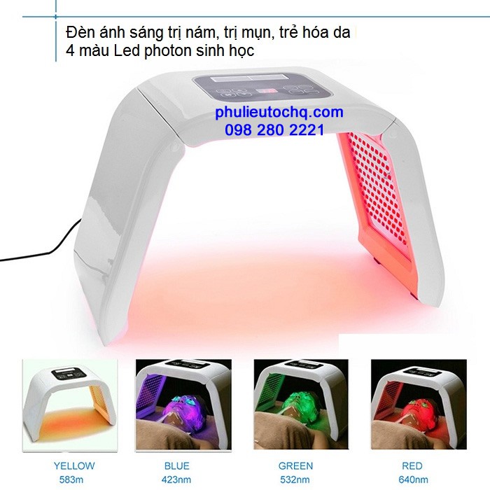 Lồng chăm sóc da 4 màu ánh sáng OMEGA LIGHT