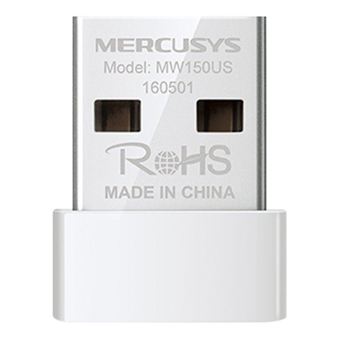 Bộ phát wifi không dây Mercusys MW150US chuẩn N 150Mbps, dạng USB mini. Chính hãng, BH 24 tháng