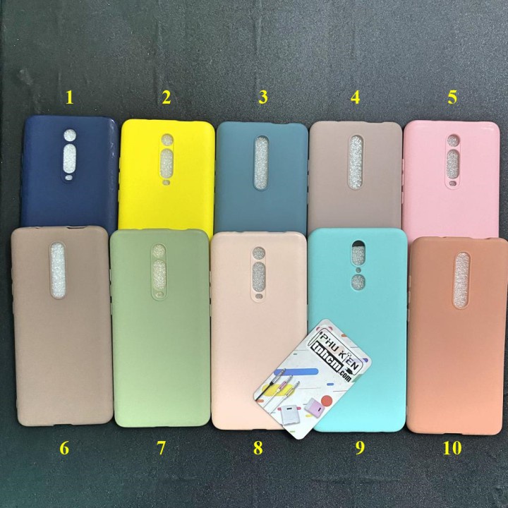 Ốp lưng Xiaomi Redmi K20 - Redmi K20 Pro - Mi 9T - Mi 9T Pro Dẻo màu trơn Siêu Cool