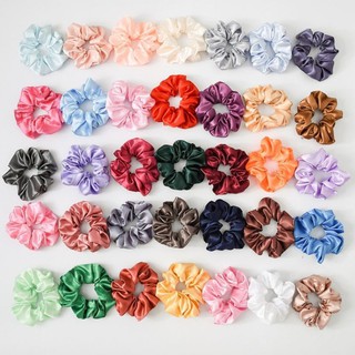 Dây buộc tóc vải Scrunchies
