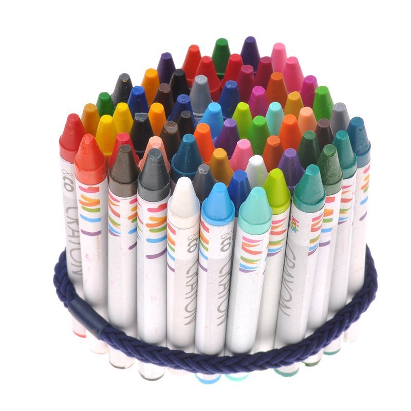 Hộp 64 cây bút màu sáp cho bé yêu