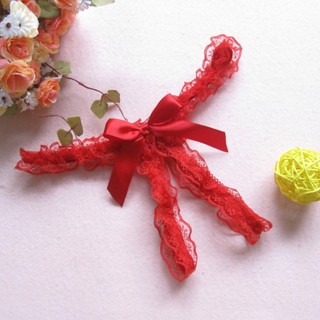 Quần lọt khe ren - đỏ