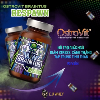 BRAINTUS RESPAWN (90 viên)-THỰC PHẨM HỖ TRỢ GIẢM STRESS VÀ CẢI THIỆN GIẤC NGỦ