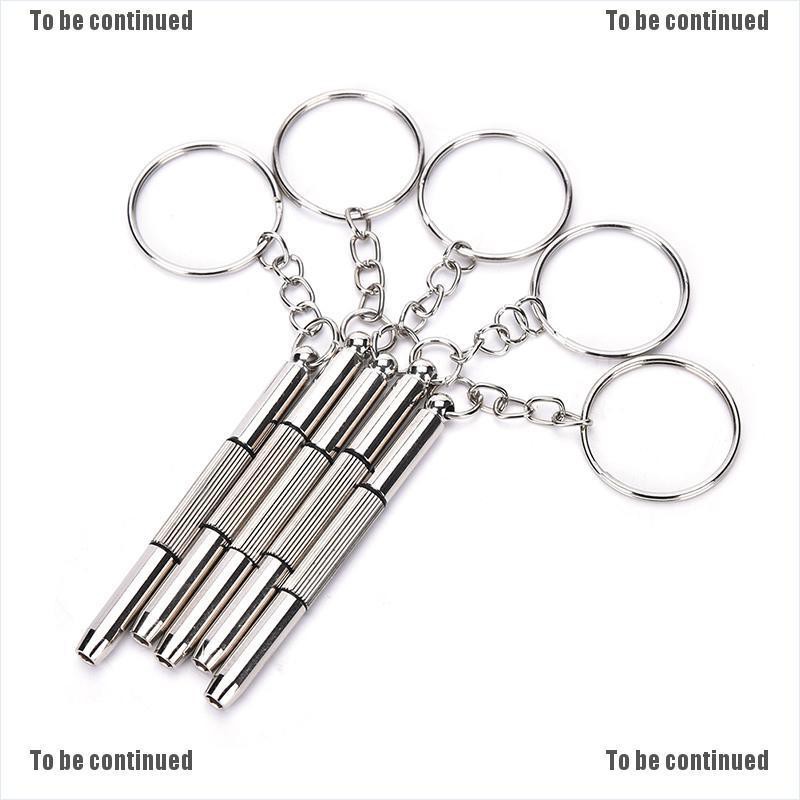 (Hàng Mới Về) Bộ Tua Vít 3 Trong 1 Mini Dùng Sửa Kính / Mắt Tiện Lợi 5 Trong 1