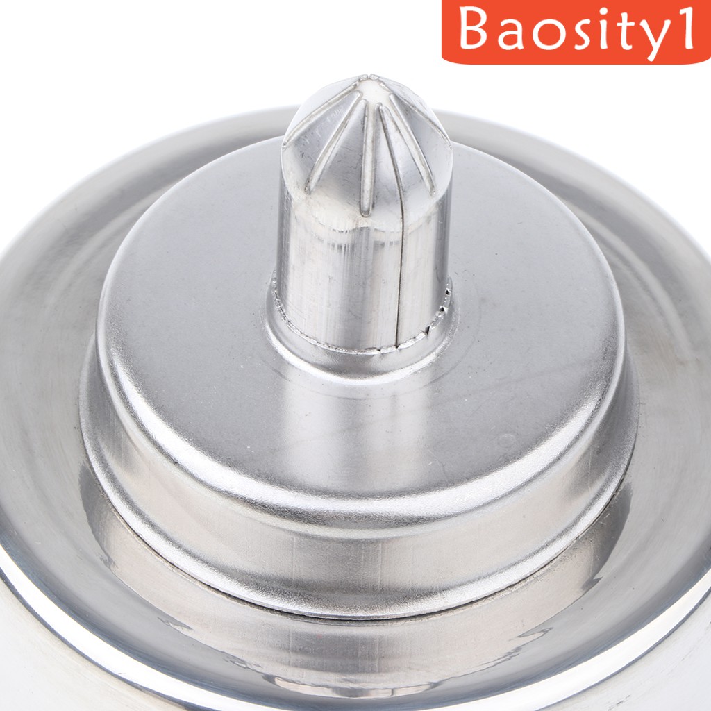 1 Đèn Cồn Bằng Thép Không Gỉ 200ml