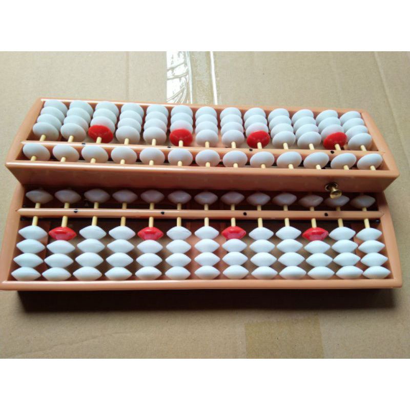 Bàn tính Soroban 13 cột có nút bấm cao cấp