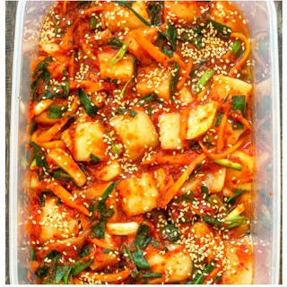 [1KG] Kim Chi Củ Cải + Cải Thảo Người Hàn Làm Chuẩn Vị Siêu Ngon