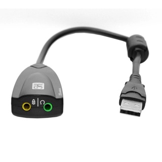 Cáp chuyển USB to Sound Card 7.1 (Chuyển âm thanh từ USB ra 3.5)