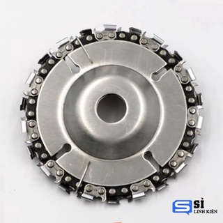 Đĩa cưa xích tròn gắn máy mài máy cắt - lưỡi cưa xích cắt gỗ