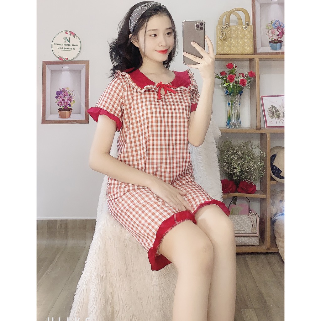 SET BỘ LỬNG KATE LỤA MỀM MỊN HOẠ TIẾT SIÊU XINH FREESIZE DƯỚI 56KG