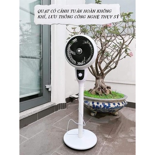 Quạt cây đứng điều khiển kaisa villa 3 cánh 3 tốc độ