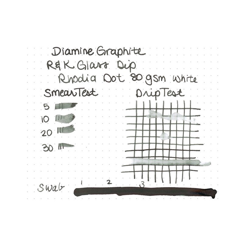 Mực bút máy Diamine - Gam màu Grey - Lọ 30ml