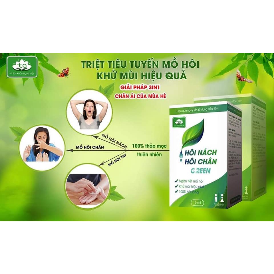 Xịt khử mùi hôi nách hôi chân Tâm An chính hãng