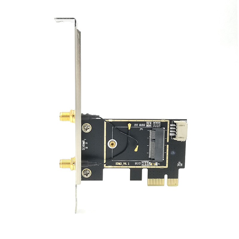Card Không Dây Ngff M2 Pci-E Pcie Với 2 Ăng Ten Ac Cho Intel Ax200 | BigBuy360 - bigbuy360.vn
