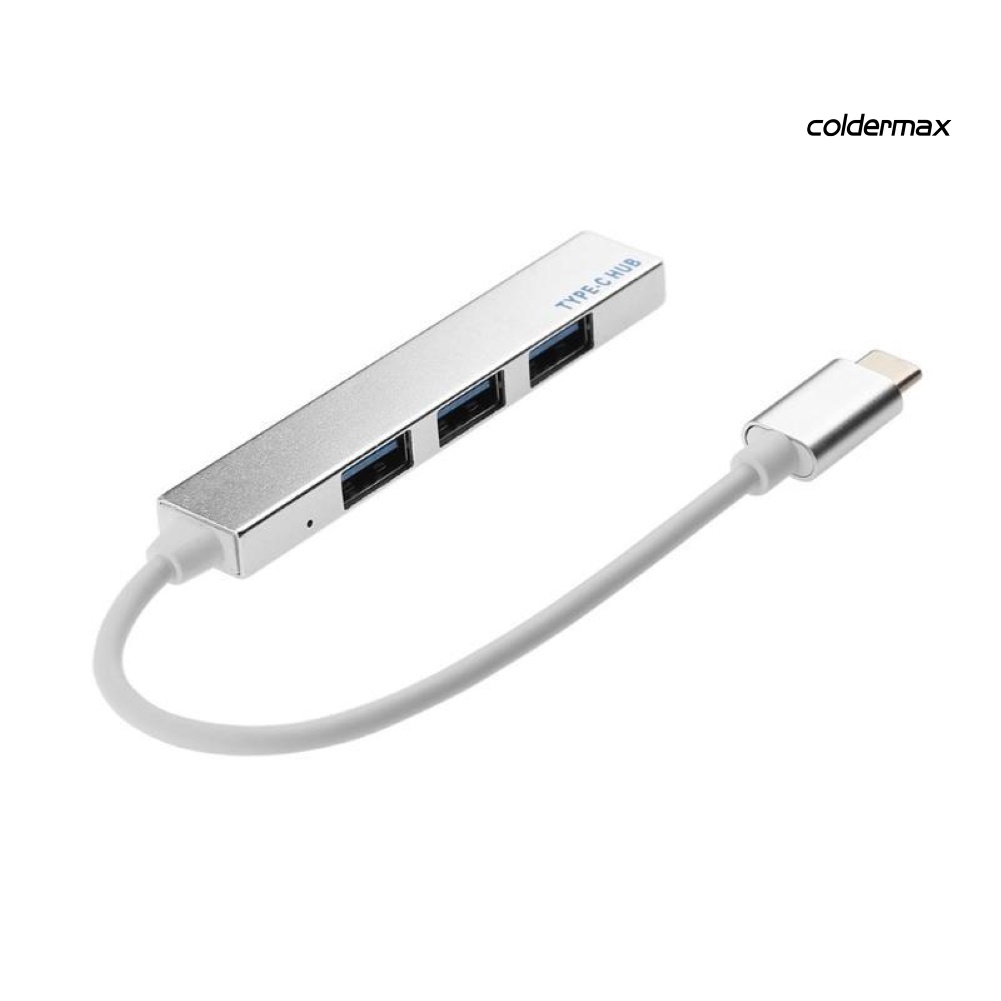 Bộ Chia 4 Cổng Usb Type C Cho Laptop Máy Tính Bảng