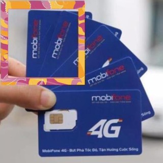 KHÔNG CÓ HÀNG Sim Trắng 4G MobiFone