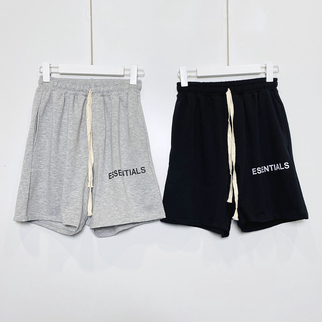 Quần Short Nam Nữ ESSENTIALS Streatwear Unisex - Quần Đùi FOG ESSENTIAL Nam Form rộng đường phố - Leevin Store