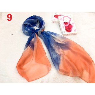 KHĂN VON LỤA GU 18 HỌA TIẾT