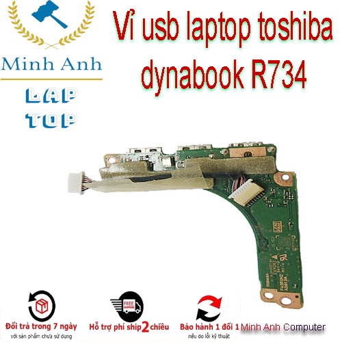 Vỉ usb laptop toshiba dynabook R734