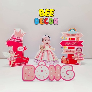 Hình Chibi Sinh Nhật Dựa Số Tuổi Cho Bé