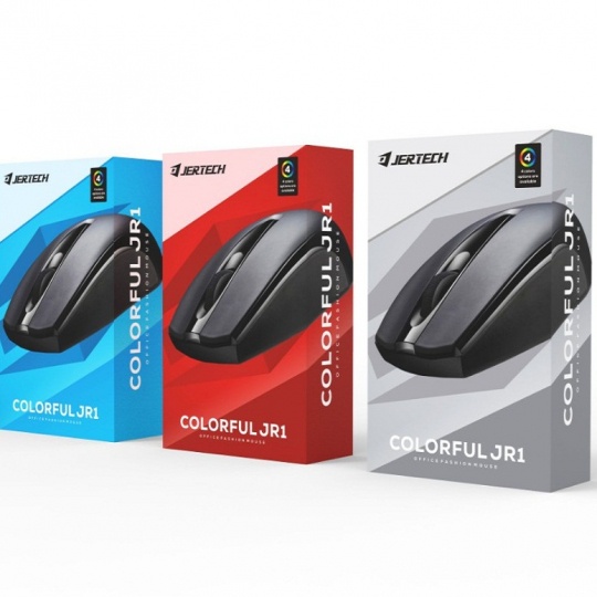[TẶNG LÓT CHUỘT] Chuột Không Dây Jetech JR1
