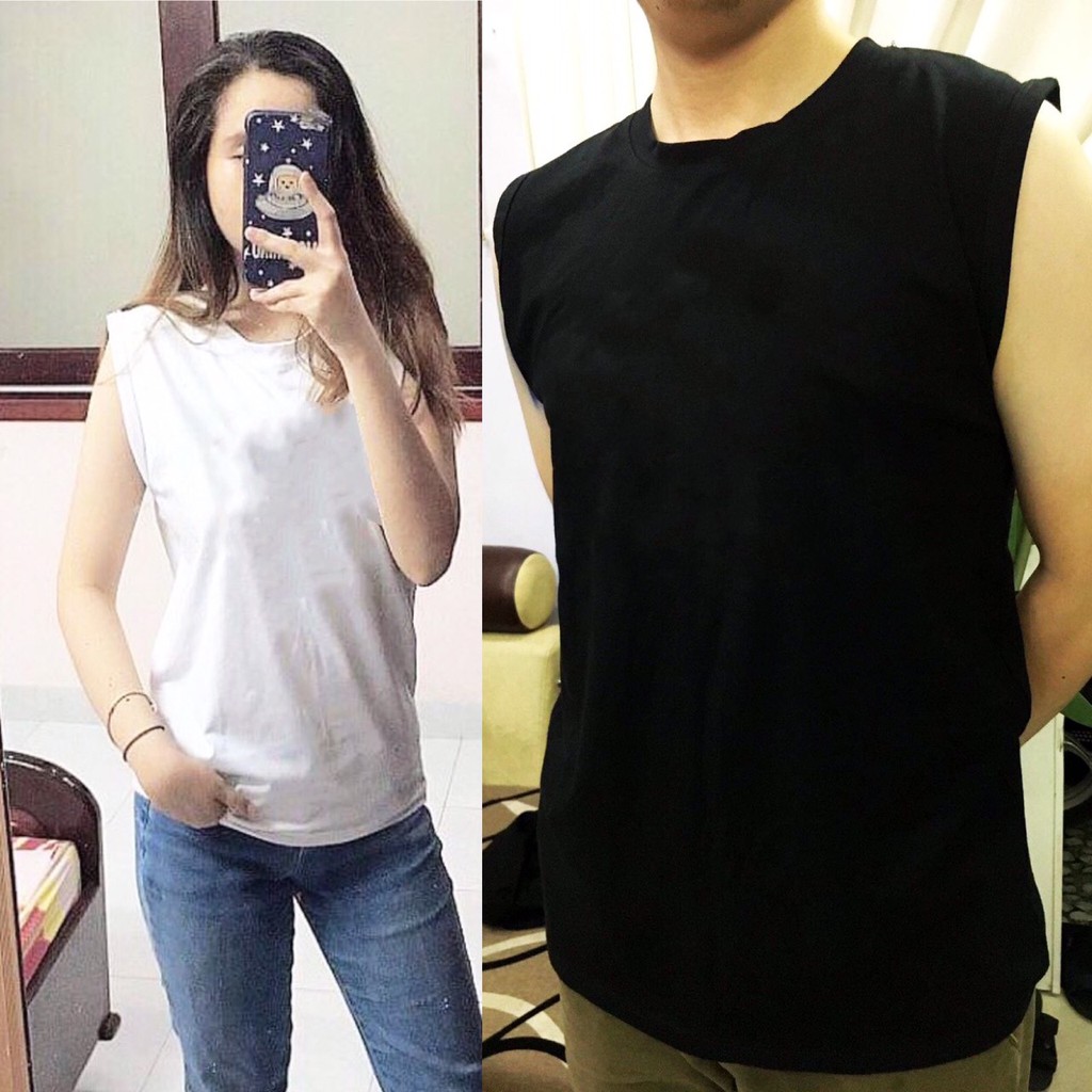 [Kèm ảnh thật] Áo tanktop - Ba lỗ UNISEX BL358