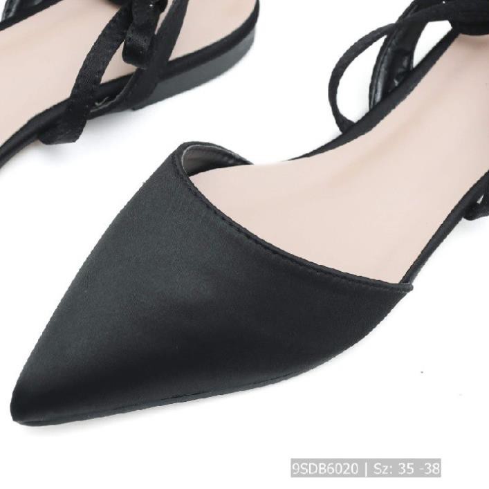 Sandal nữ quai thắt lơ, mũi quai chun - B2 | BigBuy360 - bigbuy360.vn