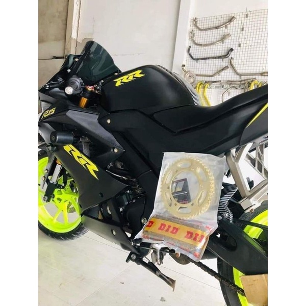 Nhông sên dĩa cho xe Yamaha R15 v3 loại 10li