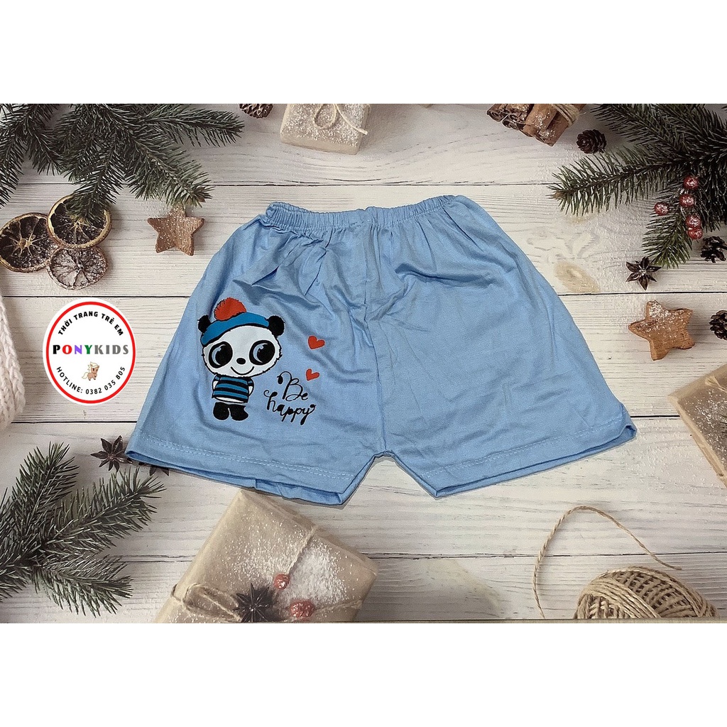 Quần đùi chục cho bé trai , bé gái chất cotton thoáng mát mùa hè