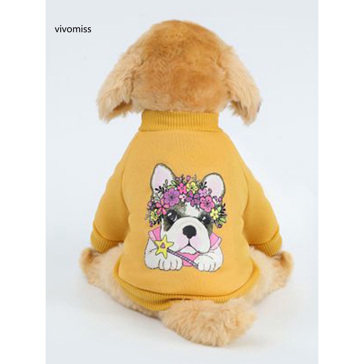 Áo sweater thời trang thu đông dễ thương cho thú cưng