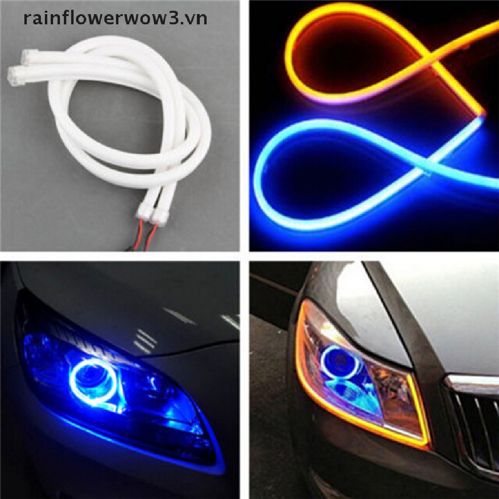 Dây Đèn LED DRL 30CM Linh Hoạt Cho Xe Hơi